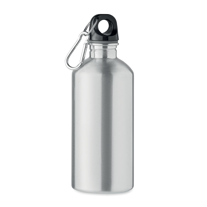 Bouteille inox recyclé à personnaliser 500ml REMID MOSS Argent mat